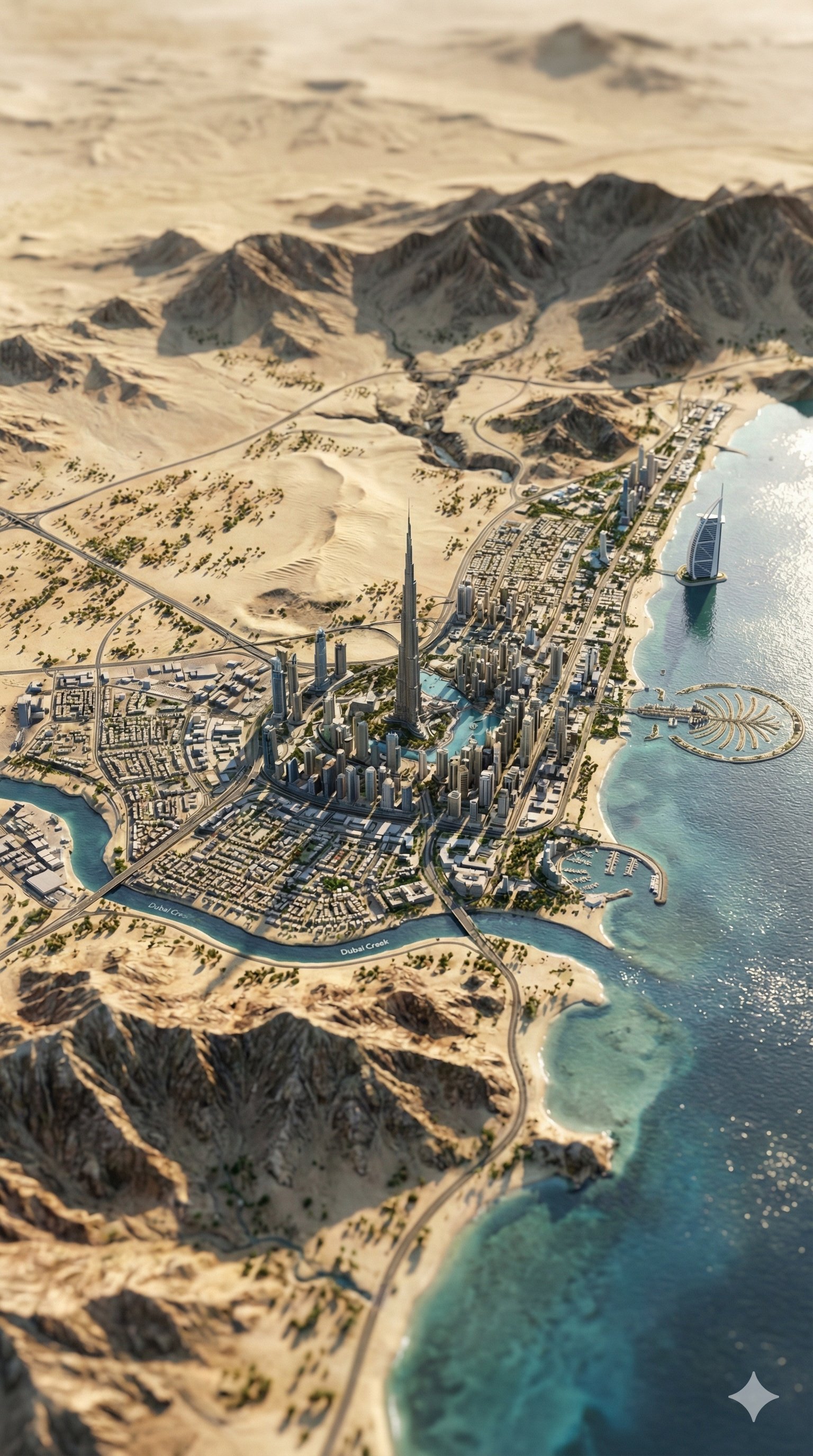 Miniature City Model: [City Name] Diorama Close-Up