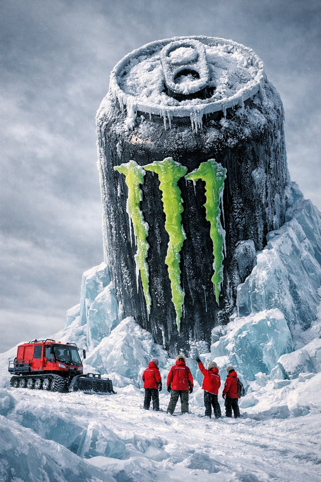 Arctic Megastructure: Frozen Monster Can