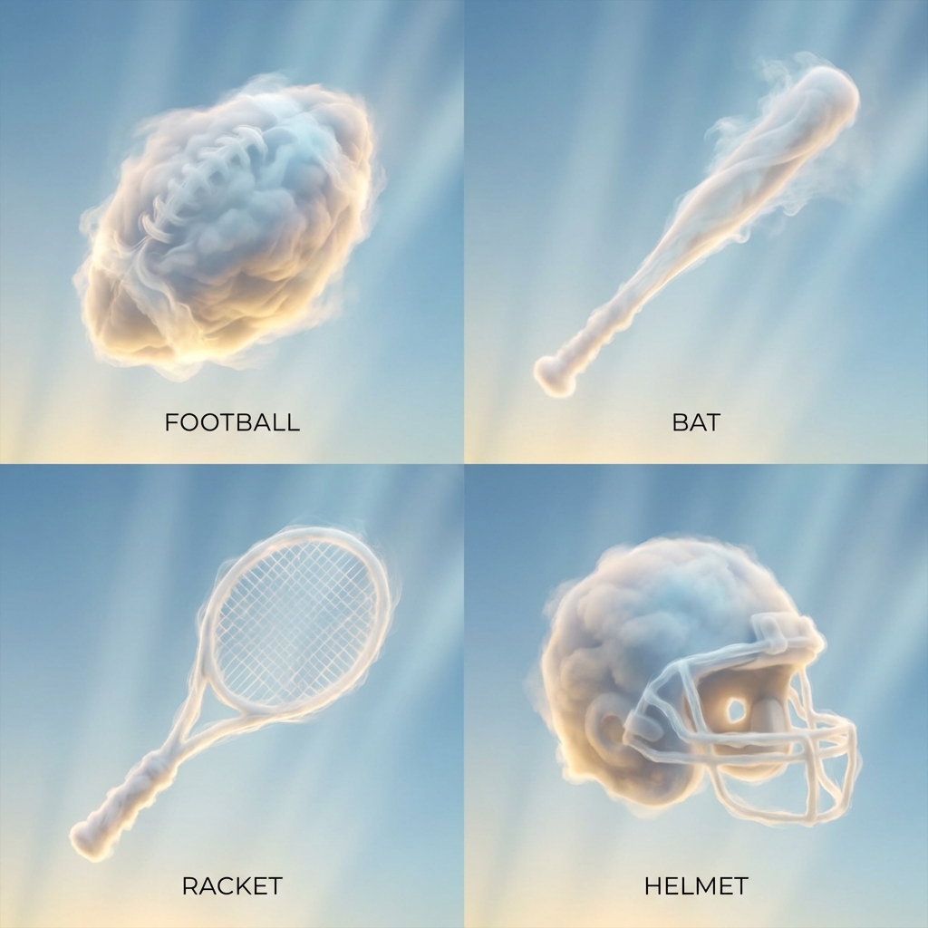 Vaporized Sports Gear: Ethereal Vapor Densities