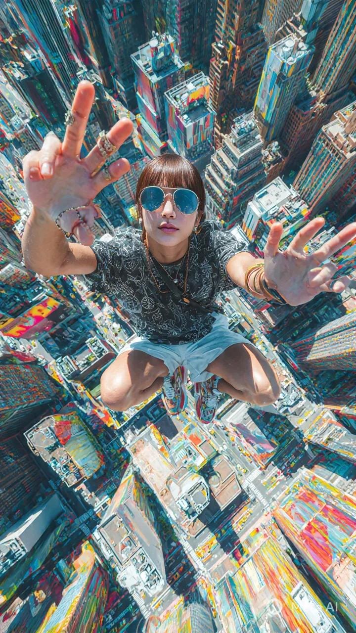 Floating NYC Street Style: Ray-Ban Waver's Daylight Drama